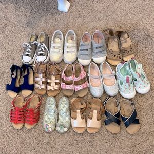 Toddler girl shoe/sandal bundle